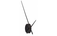 NeXtime Wanduhr Small Hands Ø 80 cm Schwarz