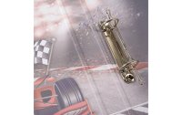 Goldbuch Ringbuch Racing Champion 4 cm, Rot/Schwarz