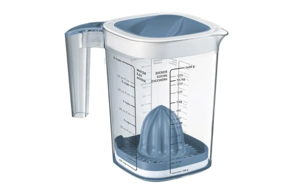 Rotho Messbecher Loft 15 dl, Blau/Transparent