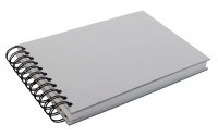 Sigel Notizbuch A5, Uni, Grau