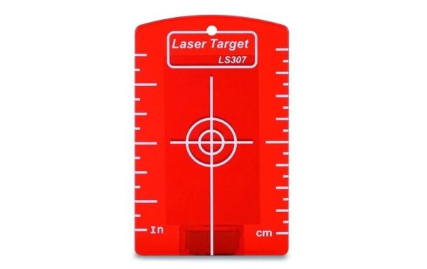 Laserliner Magnet-Zielplatte Rot