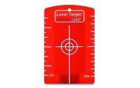 Laserliner Magnet-Zielplatte Rot