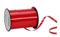 Spyk Kräuselband Poly Glatt 7 mm x 500 m, Rot