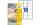 Avery Zweckform Universal-Etiketten Stick + Lift 63.5 x 46.6 mm, 30 Blatt