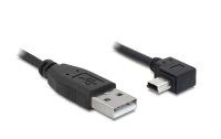 Delock USB 2.0-Kabel USB A - Mini-USB B 0.5 m