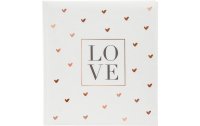 Goldbuch Hochzeitsalbum Love 30 x 31 cm, 60 Seiten, Weiss