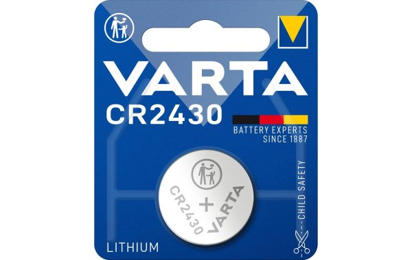 Varta Knopfzelle CR2430 1 Stück