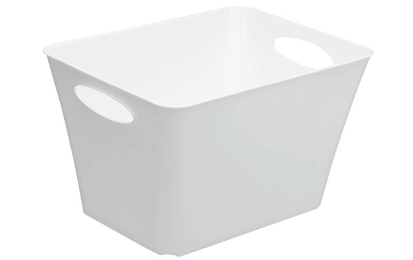 Rotho Aufbewahrungsbox Living Box 24 Liter Weiss