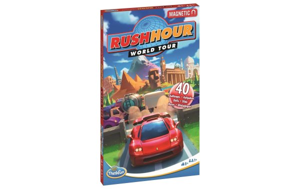 Thinkfun Knobelspiel Rush Hour WorldTour magnetisch