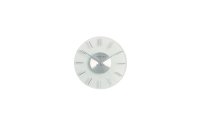 NeXtime Wanduhr Stripe 2631 Ø 26 cm Transparent