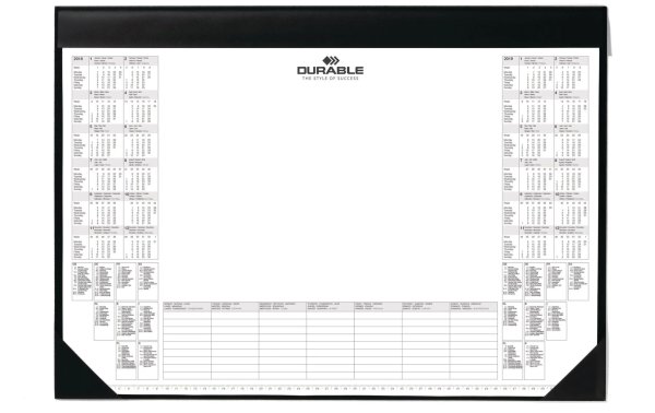 DURABLE Schreibunterlage 590 x 420 mm mit Kalender & Planer