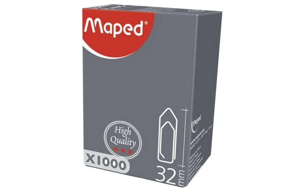 maped Büroklammer 32 mm 1000 Stück