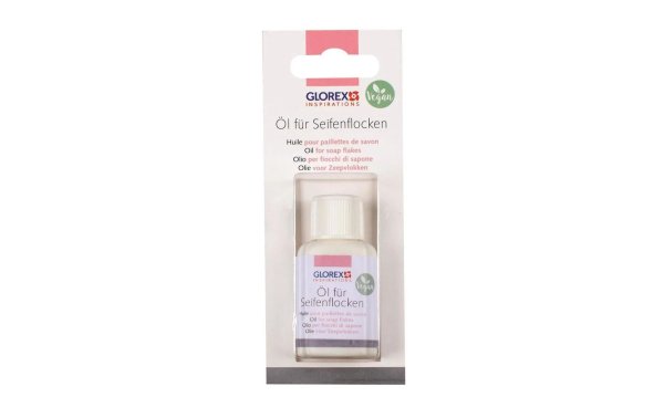 Glorex Kosmetik und Seifenzusatz Seifenflockenöl, 20 ml