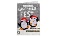Sheepworld Weihnachtskarte Pinguin mit Couvert, 11.6 x...