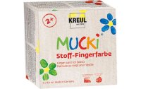 Kreul Fingerfarbe Kreul Mucki 150 ml, 4 Stück