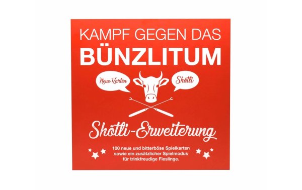 Kampfhummel Partyspiel Kampf gegen das Bünzlitum: Shötli-Erweiterung