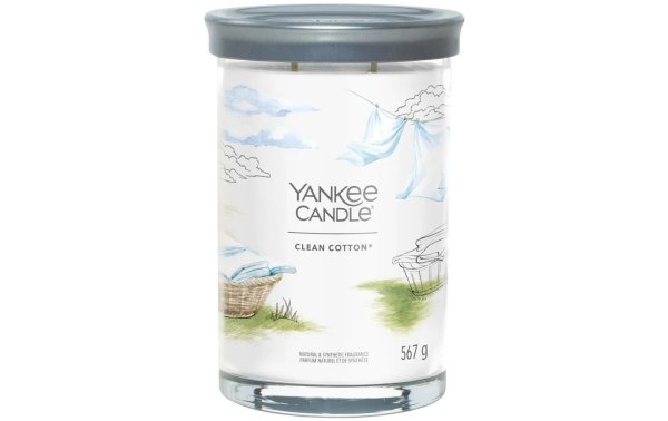 Yankee Candle Signature Duftkerze Clean Cotton Signature Large Tumbler