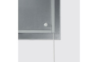 Sigel Glassboard LED artverum Natural-Wood 48 cm x 48 cm, Braun