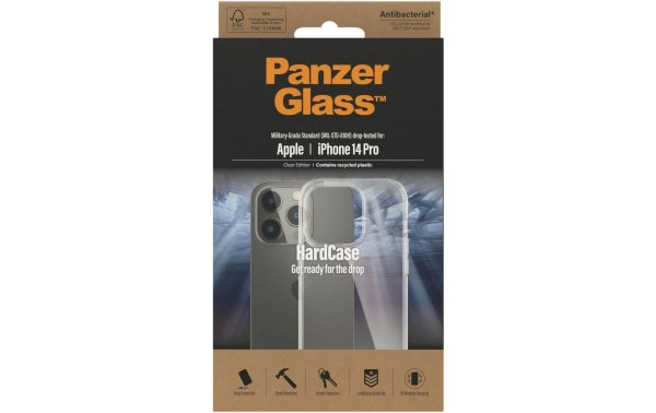 Panzerglass Back Cover Hard Case iPhone 14 Pro Transparent