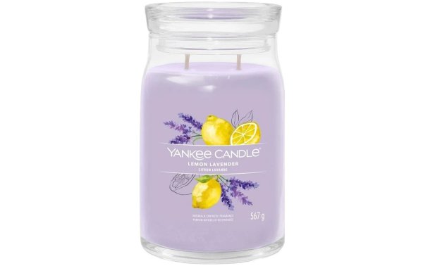Yankee Candle Signature Duftkerze Lemon Lavender Signature Large Jar