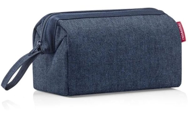 Reisenthel Necessaire Travelcosmetic Herringbone Dark Blue