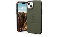 UAG Back Cover Civilian Case iPhone 15 Plus Olive