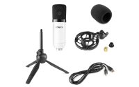 Vonyx Kondensatormikrofon CM300W Weiss