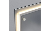 Sigel Glassboard LED artverum 48 cm x 48 cm, Schwarz