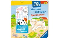 Ravensburger ministeps: Mein erstes Magnetbuch Wer spielt...
