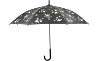 Esschert Design Schirm Reflektor Sterne Schwarz/Weiss