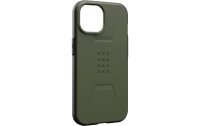 UAG Back Cover Civilian Case iPhone 15 Olive