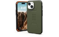 UAG Back Cover Civilian Case iPhone 15 Olive