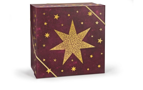 Läckerli Huus Schokoladen-Pralinen Geschenkbox «Sterne» 405 g