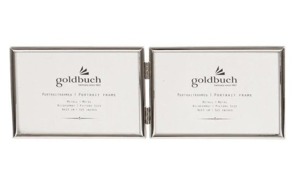 Goldbuch Bilderrahmen Fine Silber, 9 x 13 cm