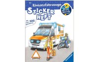 Ravensburger WWW Stickerheft: Einsatzfahrzeuge
