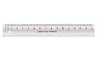 Linex Lineal mit Tuschekante, 15 cm