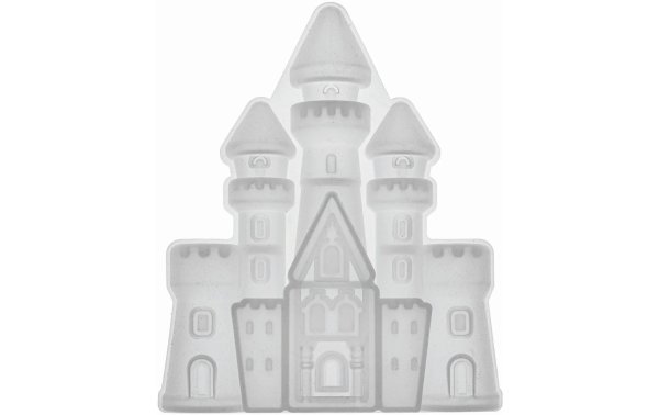Glorex Form aus Silikon 15 x 12 cm, 9-teilig, Schloss