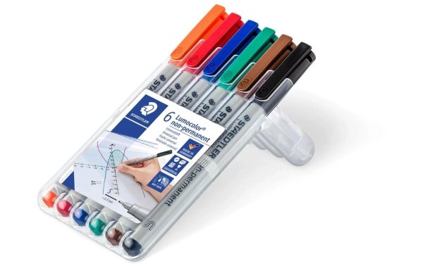 Staedtler Non-permanent Marker Lumocolor 311 6 Stück