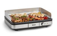 Tefal Tischgrill Maxi Plancha Schwarz/Silber