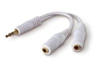 Belkin Audio-Kabel Y-Adapter 3.5mm Weiss