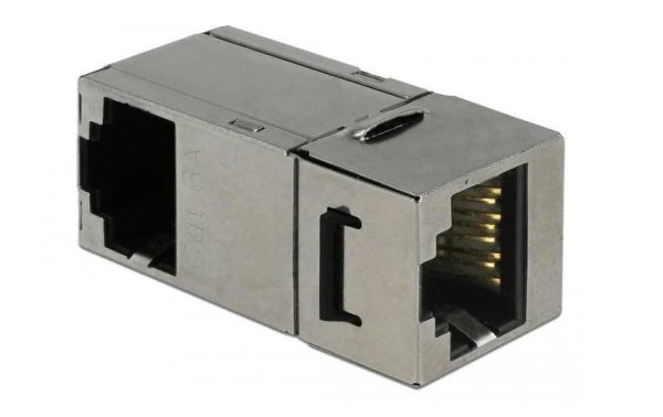 Delock Keystone-Modul RJ-45, Cat.6, 90° geschirmt