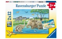 Ravensburger Puzzle Tierkinder aus aller Welt