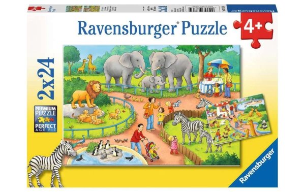 Ravensburger Puzzle Ein Tag im Zoo