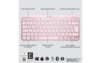 Logitech Tastatur MX Keys Mini Rose CH-Layout