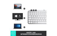 Logitech Tastatur MX Keys Mini Pale Grey CH-Layout