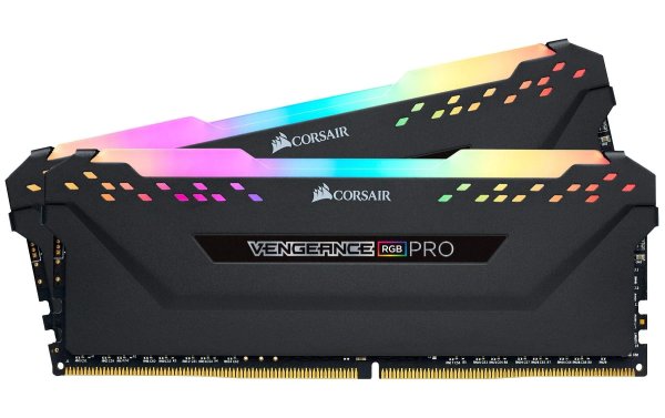 Corsair DDR4-RAM Vengeance RGB PRO Black iCUE 3600 MHz 2x 32 GB