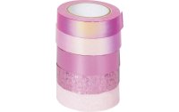 Heyda Washi Tape Effekt Mix Basic Rosa