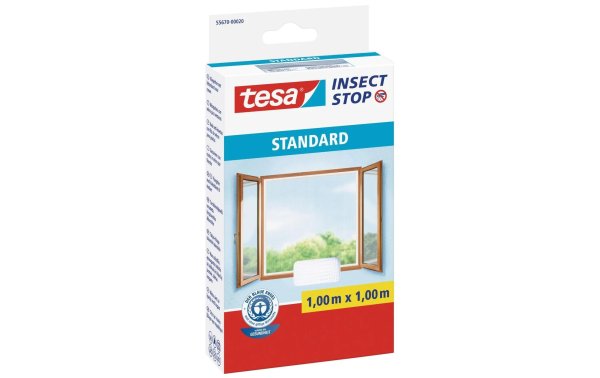 tesa Fliegengitter Insect Stop Standard 1x1m weiss