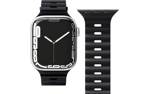 Vonmählen Wave Band Apple Watch 42/44/45/49 mm Black