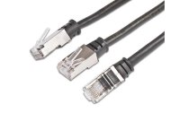 Wirewin Patchkabel  Cat 5e, F/UTP, 10 m, Schwarz